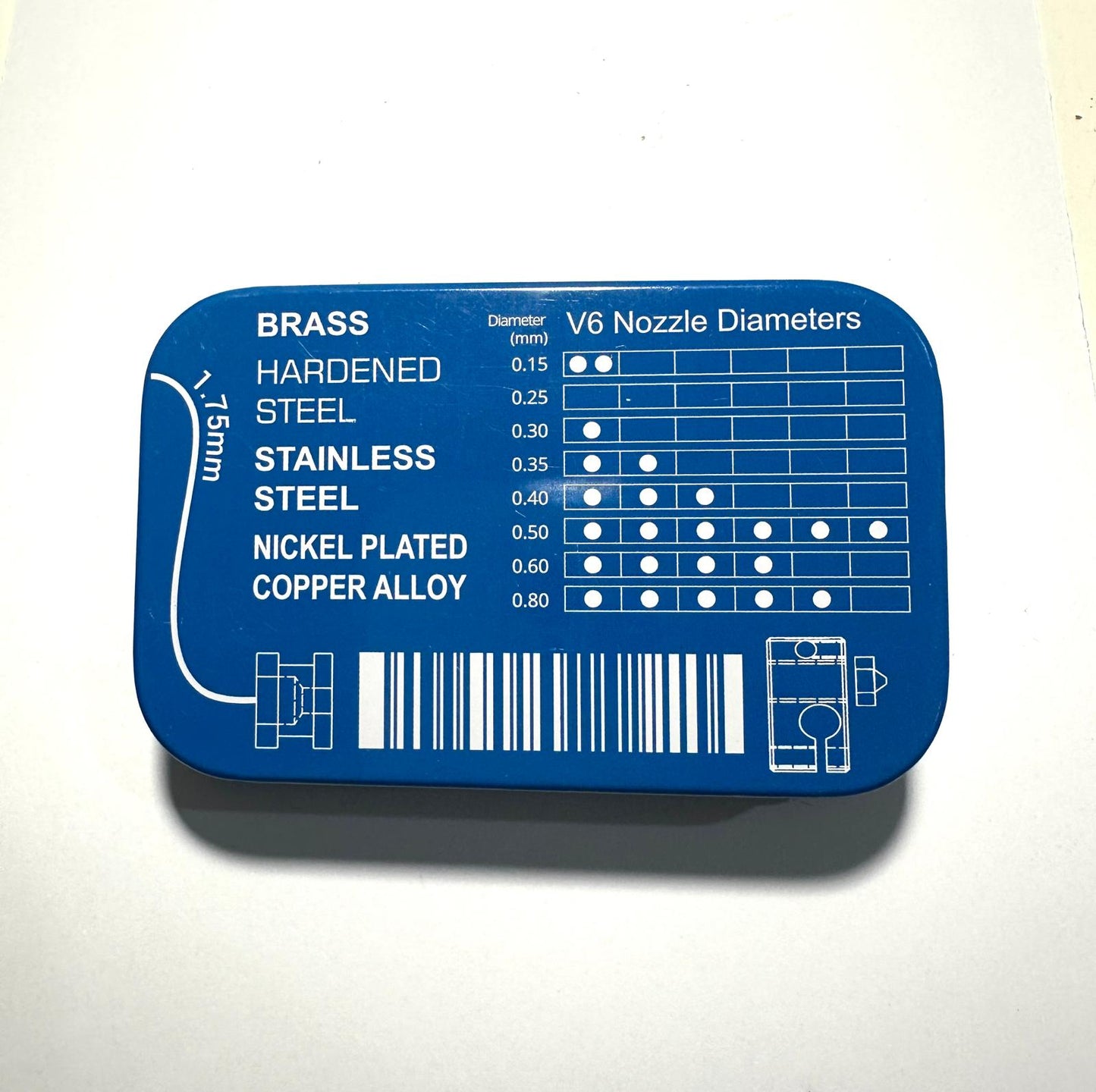 E3D Nozzle Fun Pack - 1.75mm Filament