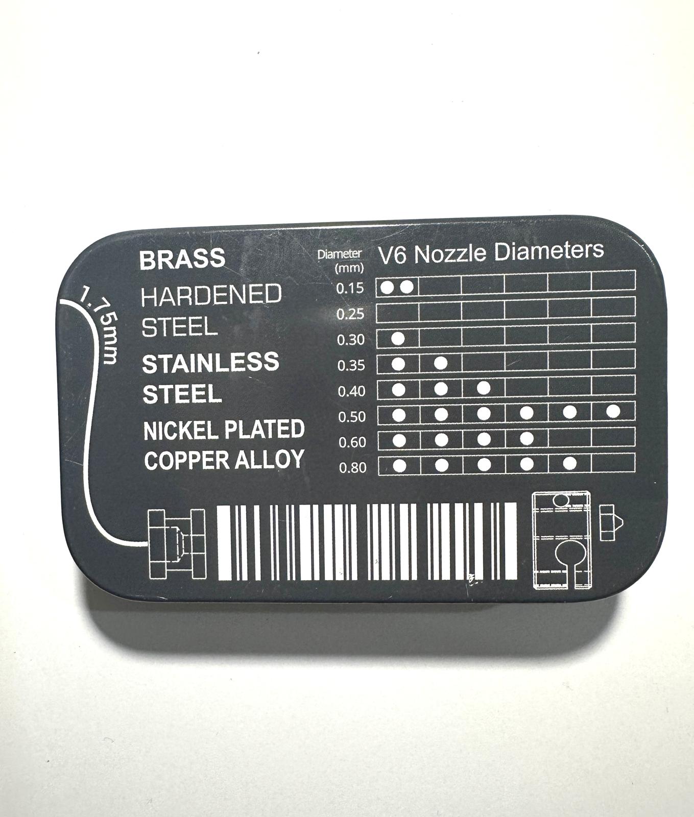 E3D Nozzle Pro Pack - 1.75mm Filament