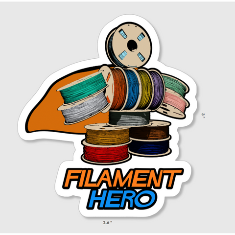 Filament Hero Sticker