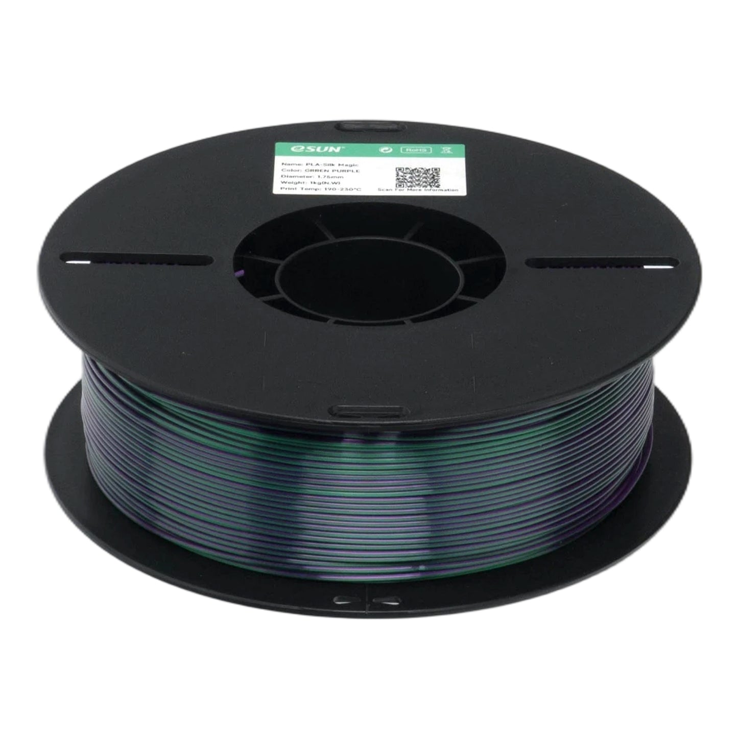 eSUN PLA-Silk Magic color GREEN PURPLE 3D Printer Filament 1.75mm, 1kg.
