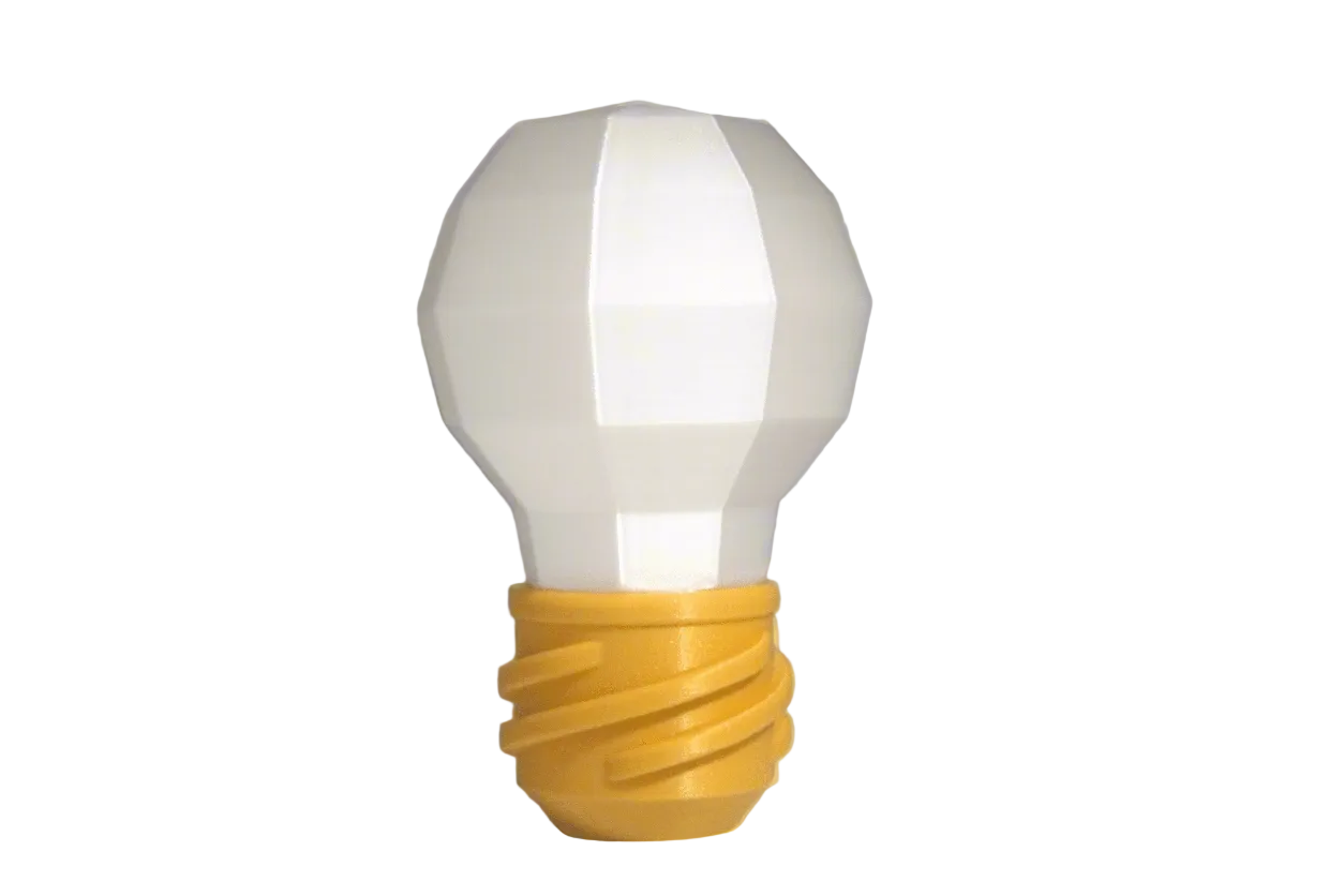EurekaFil White Silk 4043D 1.75mm PLA Filament 1kg