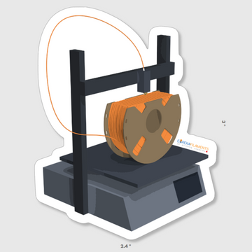 3D Filament Inception Sticker