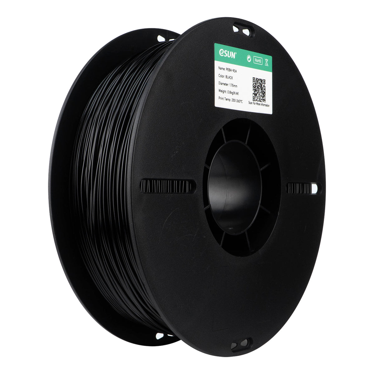 eSUN PEBA-90A  BLACK 1.75mm  (0.8kg)