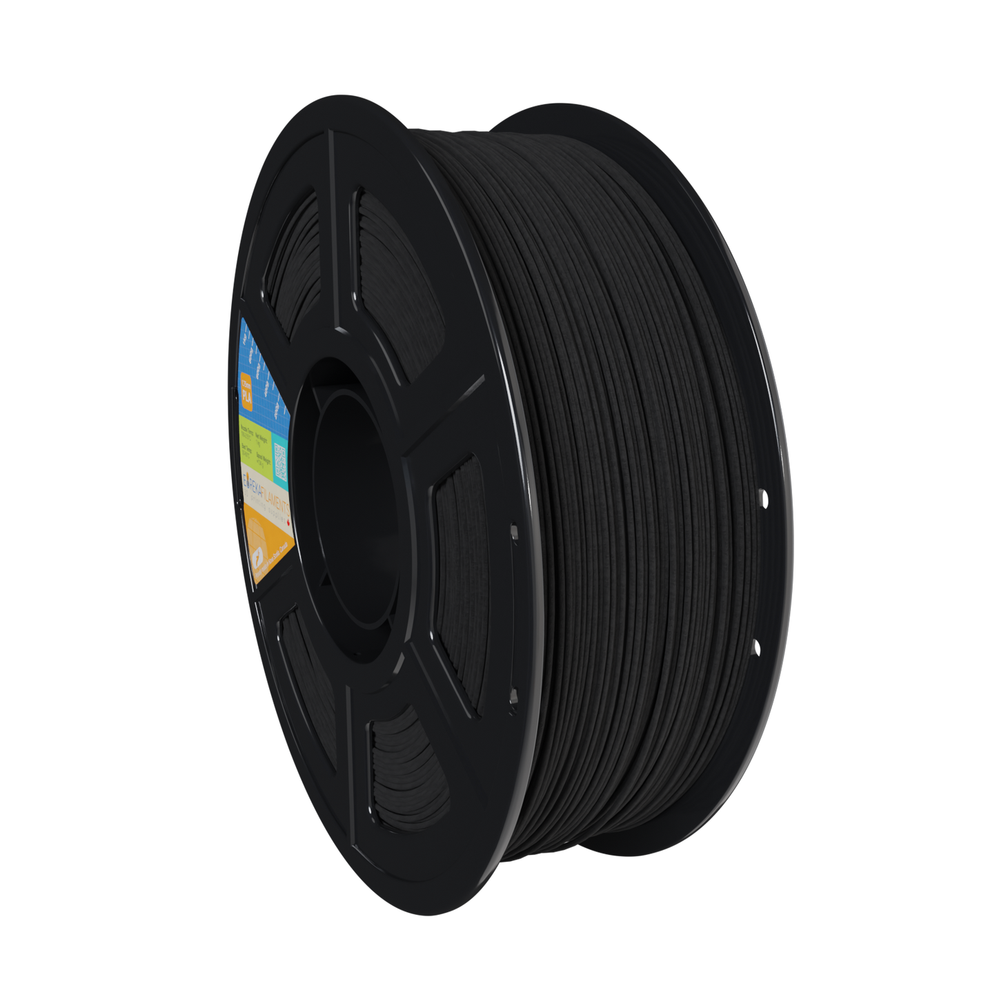 EurekaFil Black 4043D 1.75mm PLA Filament 1kg