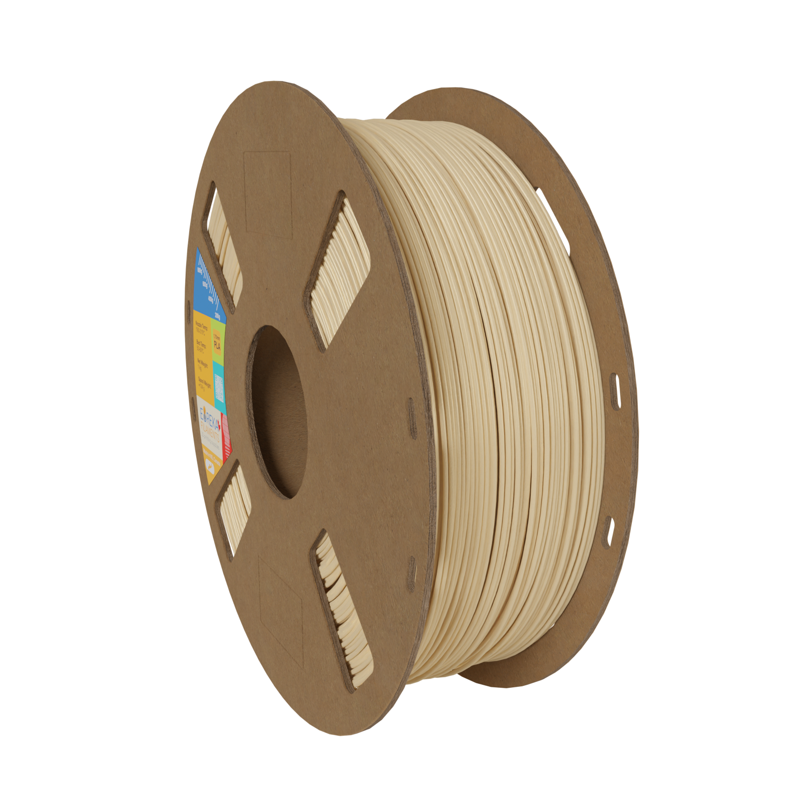 EurekaFil Bone White 4043D 1.75mm PLA Filament 1kg