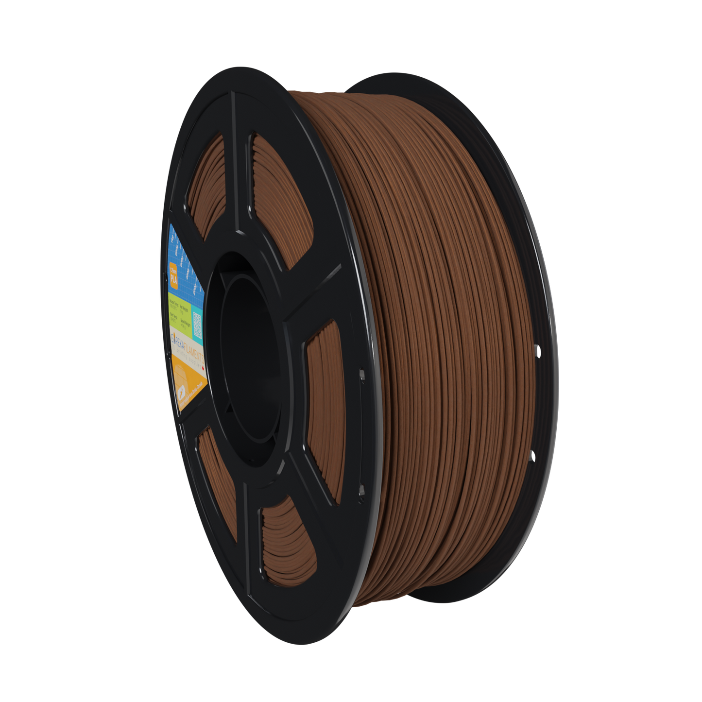 EurekaFil Brown 4043D 1.75mm PLA Filament 1kg