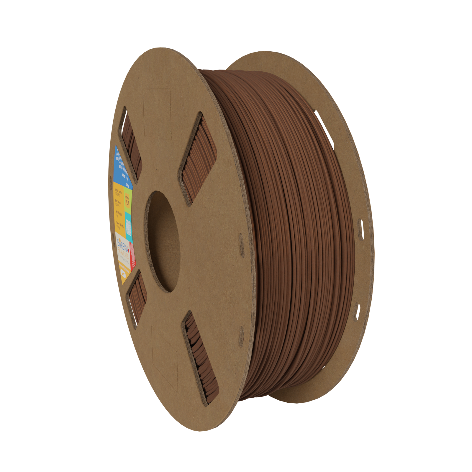 EurekaFil Brown 4043D 1.75mm PLA Filament 1kg