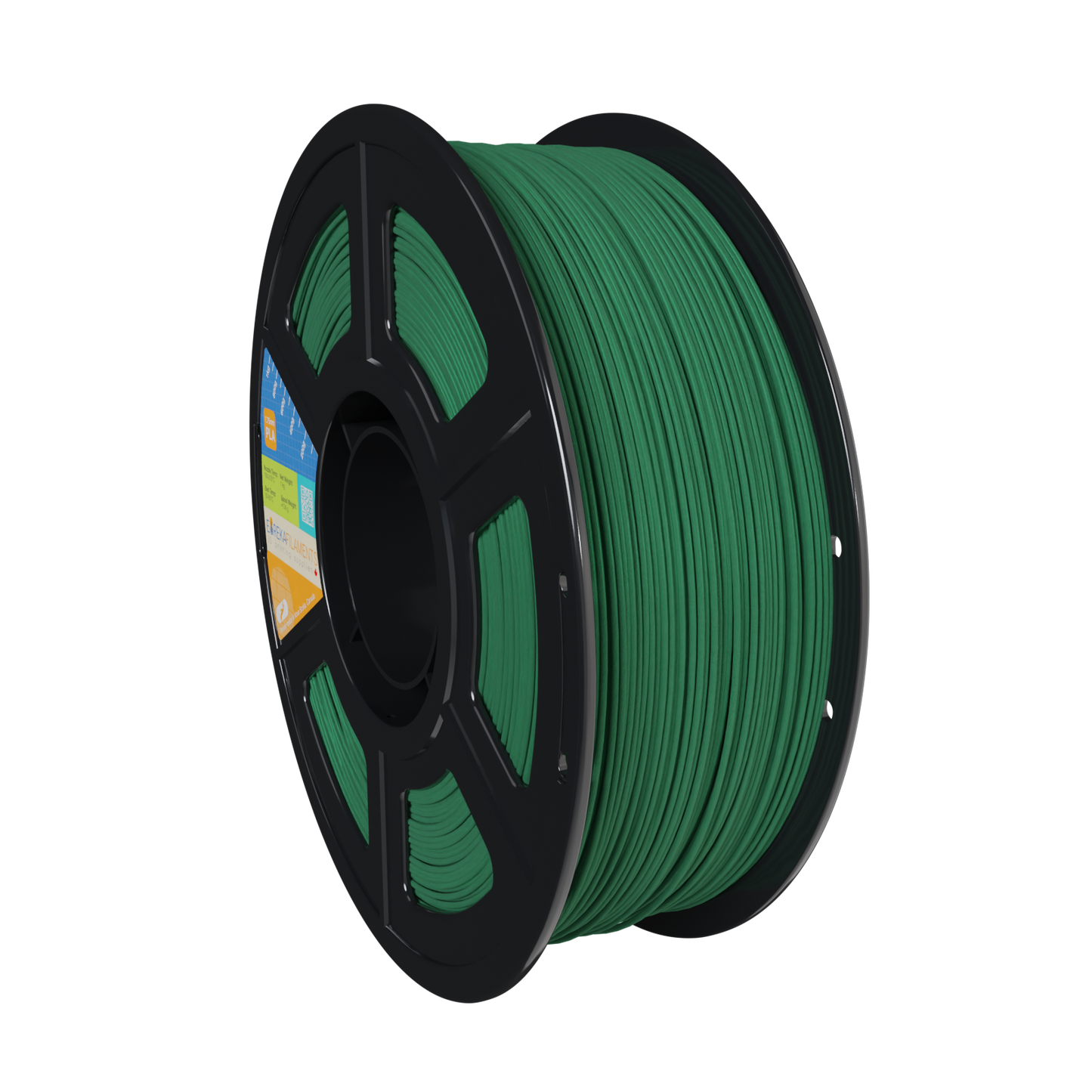EurekaFil Dark Green 4043D 1.75mm PLA Filament 1kg