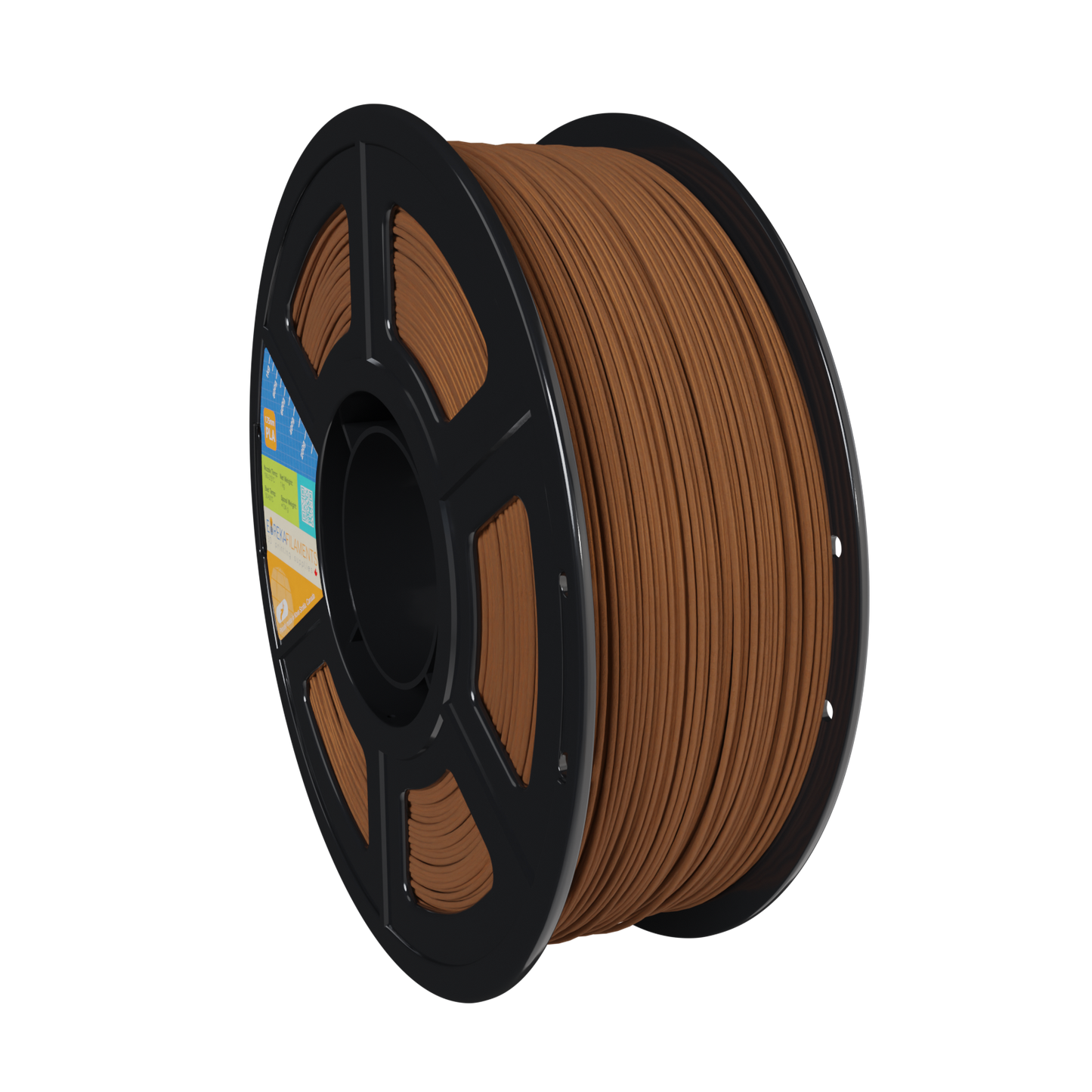 EurekaFil Dark Skin-tone 4043D 1.75mm PLA Filament 1kg