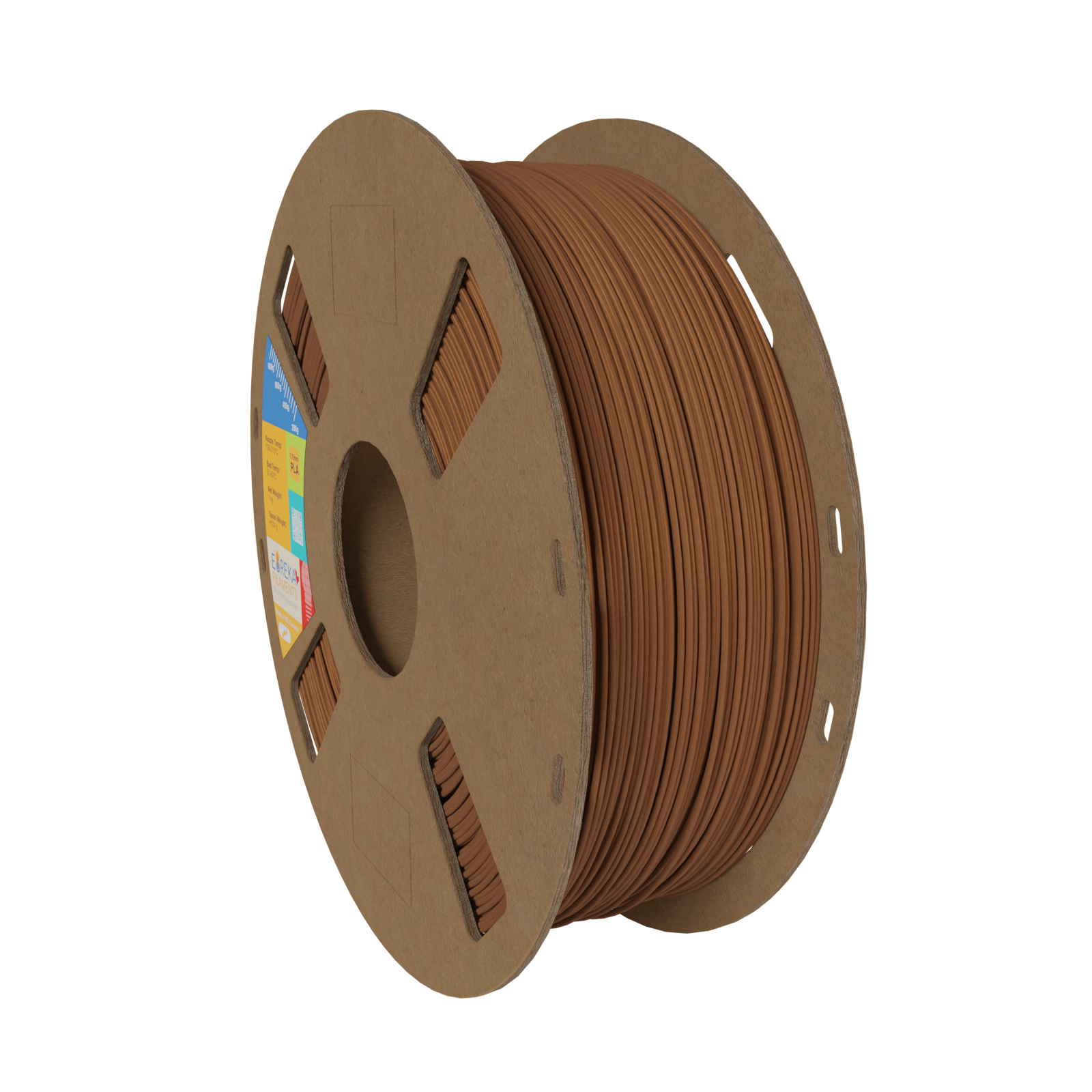 EurekaFil Dark Skin-tone 4043D 1.75mm PLA Filament 1kg