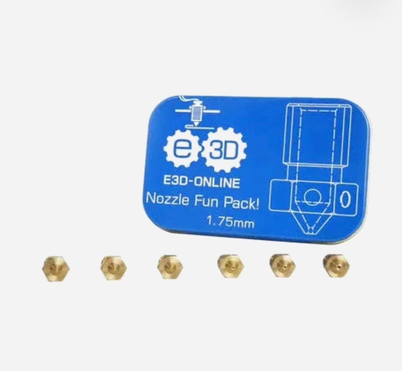 E3D Nozzle Fun Pack - 1.75mm Filament