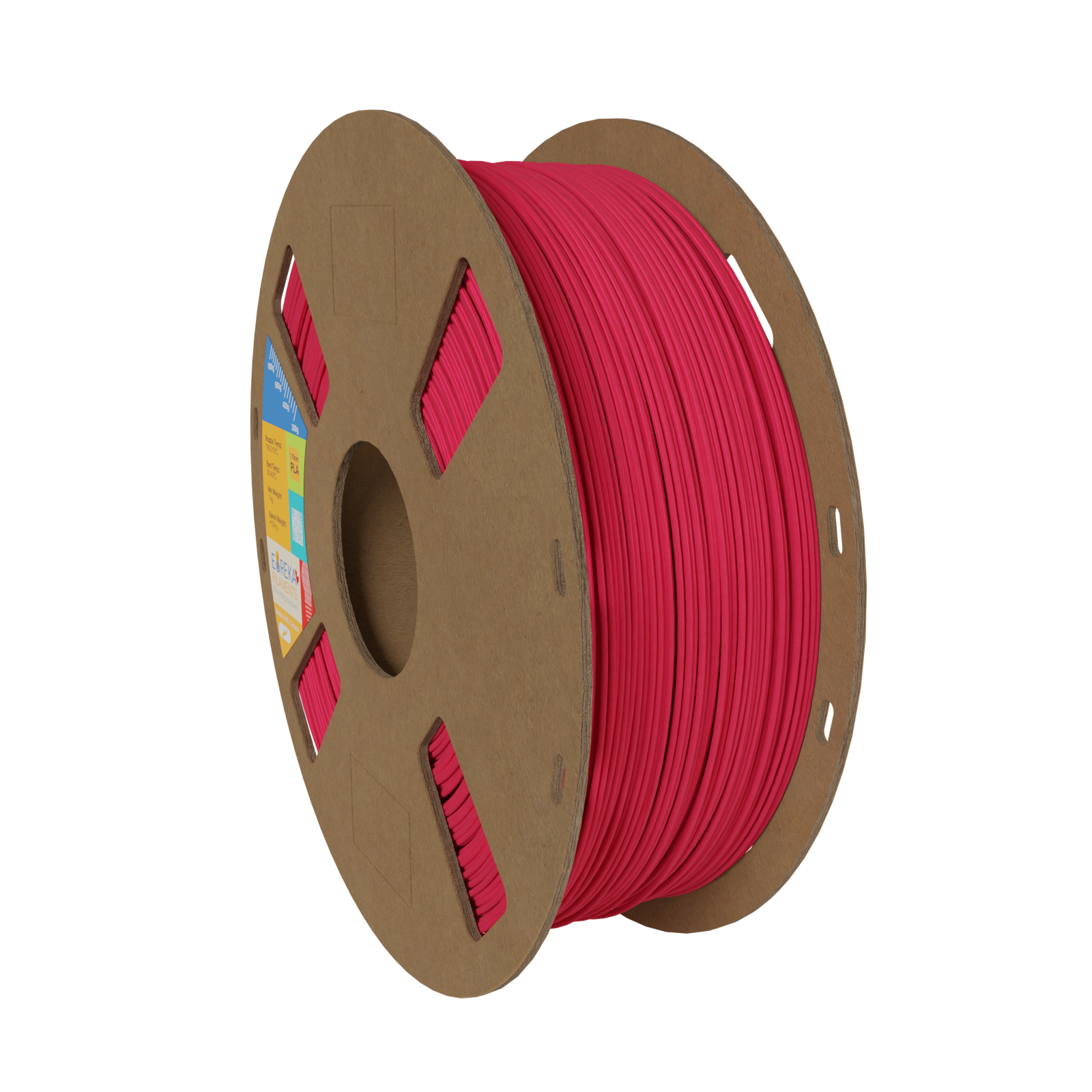 EurekaFil Hot Pink 4043D 1.75mm PLA Filament 1kg