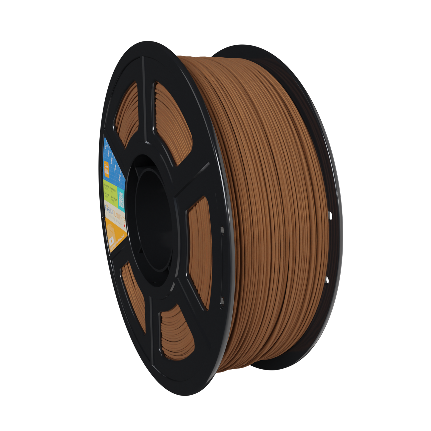 EurekaFil Light Brown 4043D 1.75mm PLA Filament 1kg
