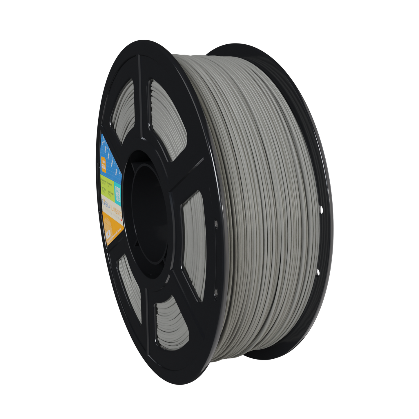 EurekaFil Light Grey 4043D 1.75mm PLA Filament 1kg