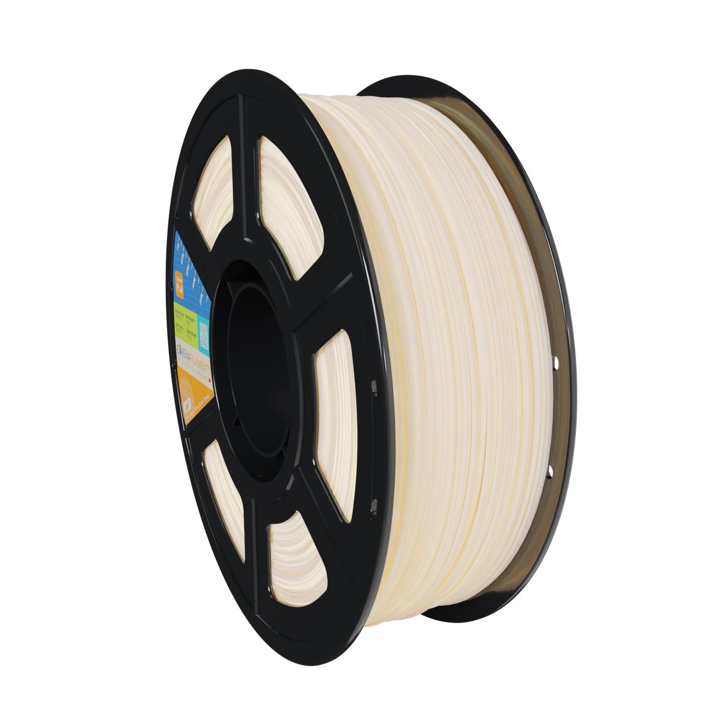 EurekaFil Natural White 4043D 1.75mm PLA Filament 1kg