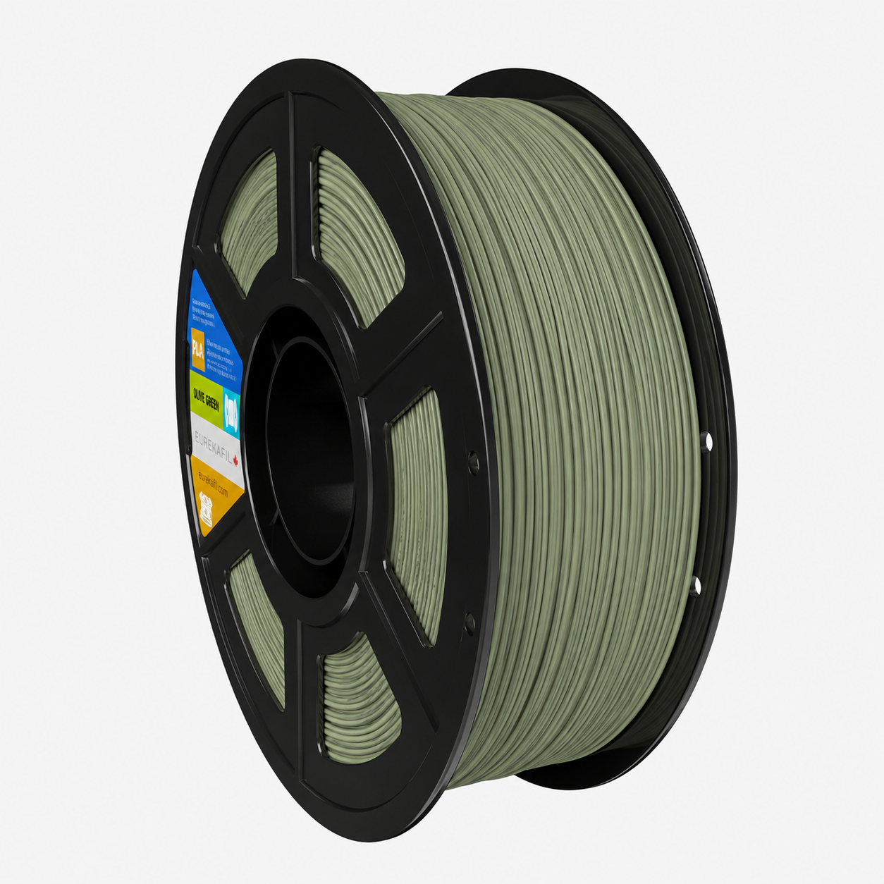EurekaFil Olive Green 4043D 1.75mm PLA Filament 1kg