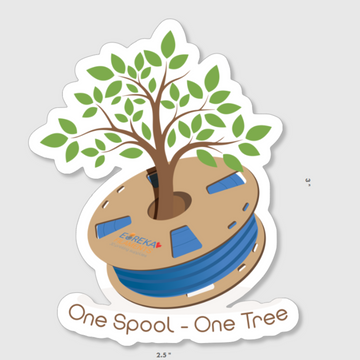 One Spool, One Tree Sticker