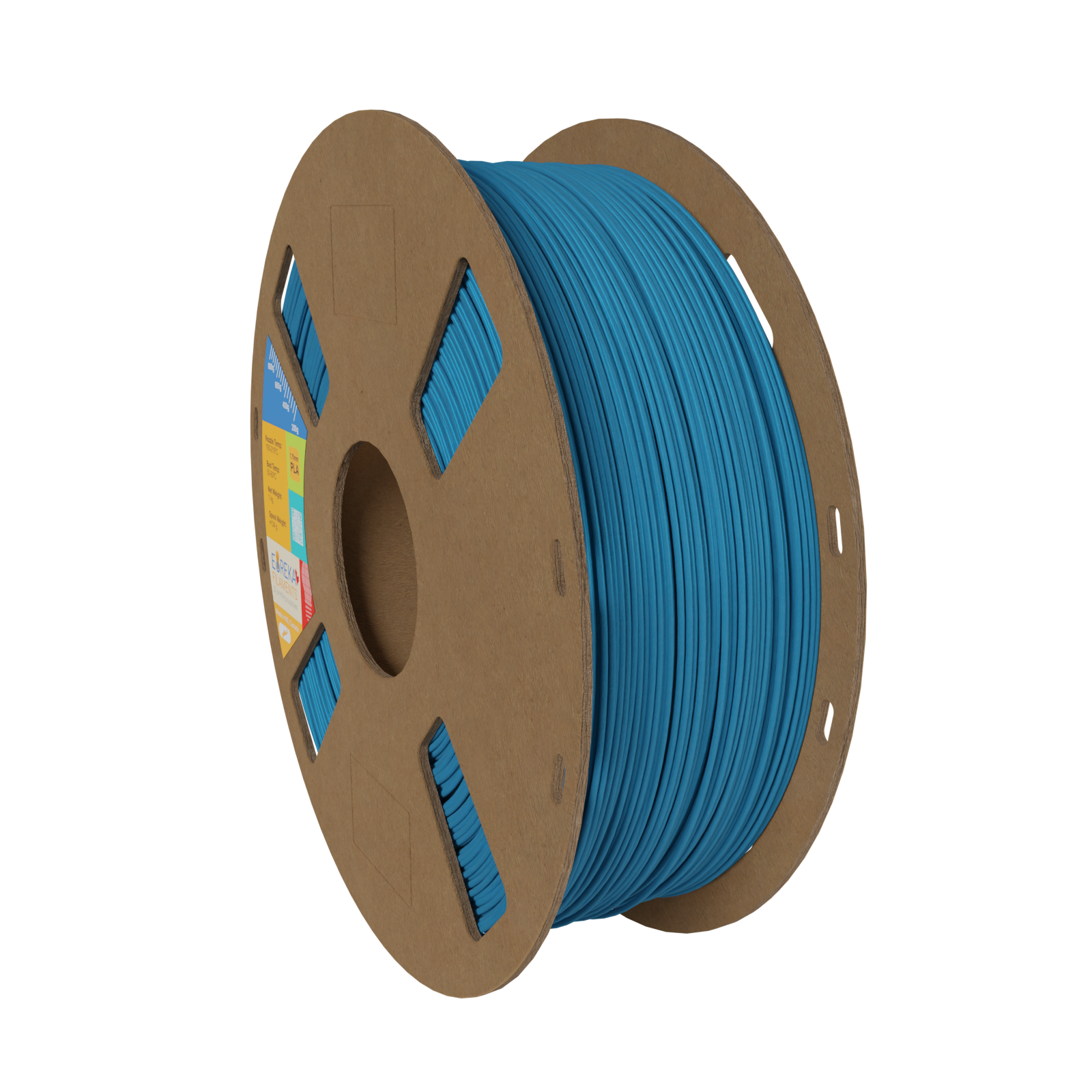 EurekaFil Peacock Blue 4043D 1.75mm PLA Filament 1kg