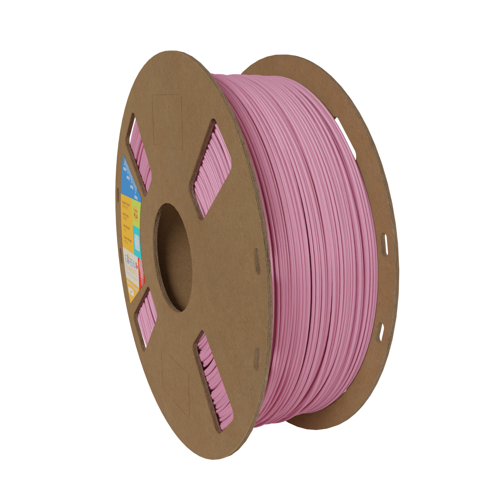 EurekaFil Rose Pink 4043D 1.75mm PLA Filament 1kg