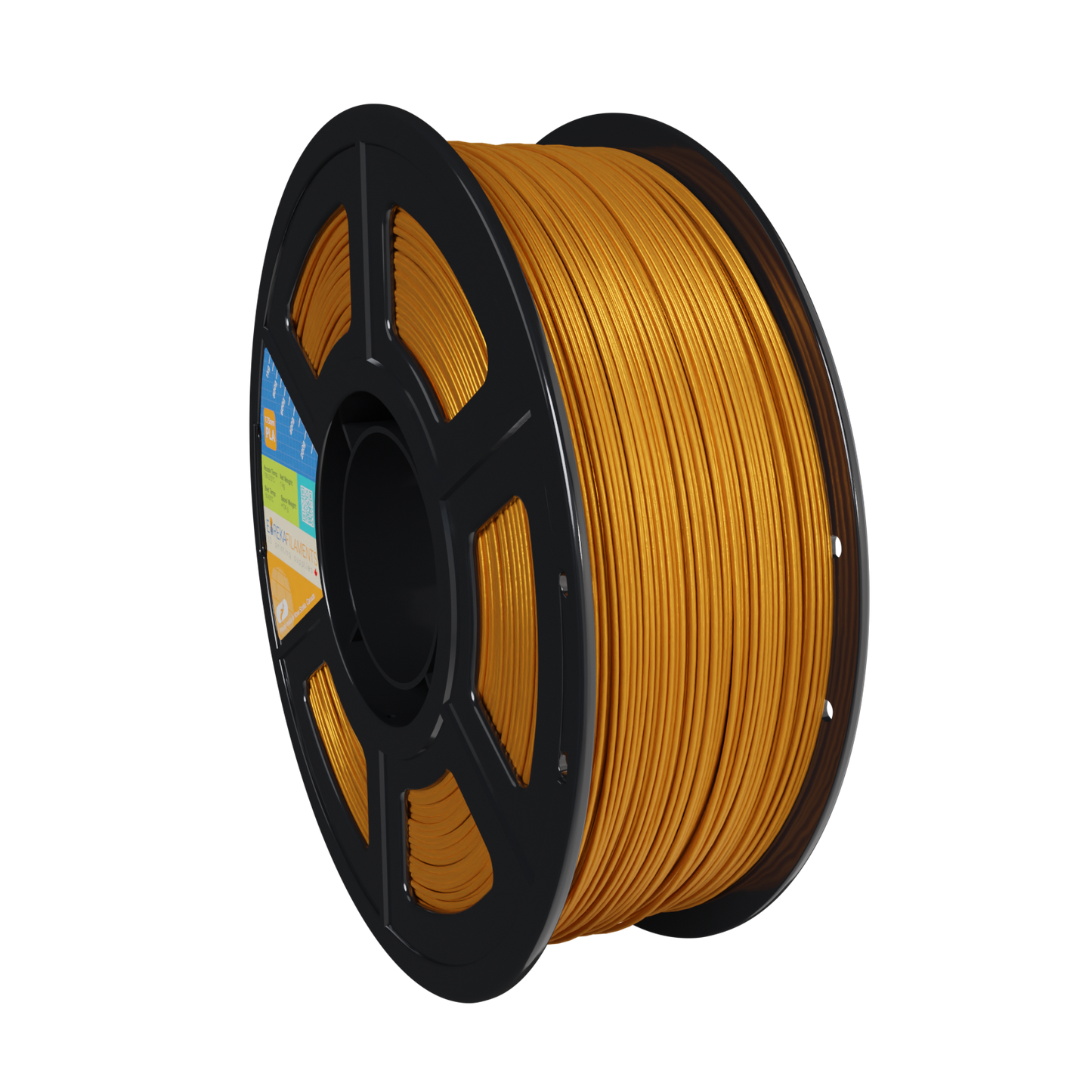 EurekaFil Gold Silk 4043D 1.75mm PLA Filament 1kg