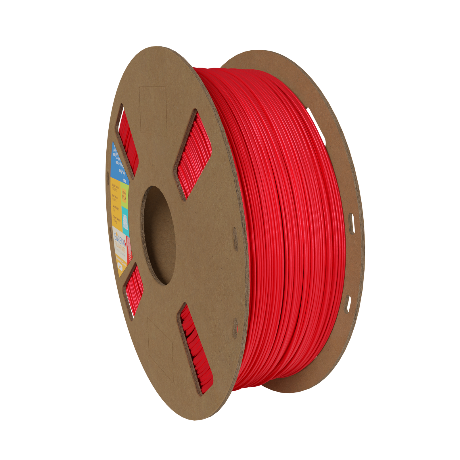 EurekaFil Red Silk 4043D 1.75mm PLA Filament 1kg