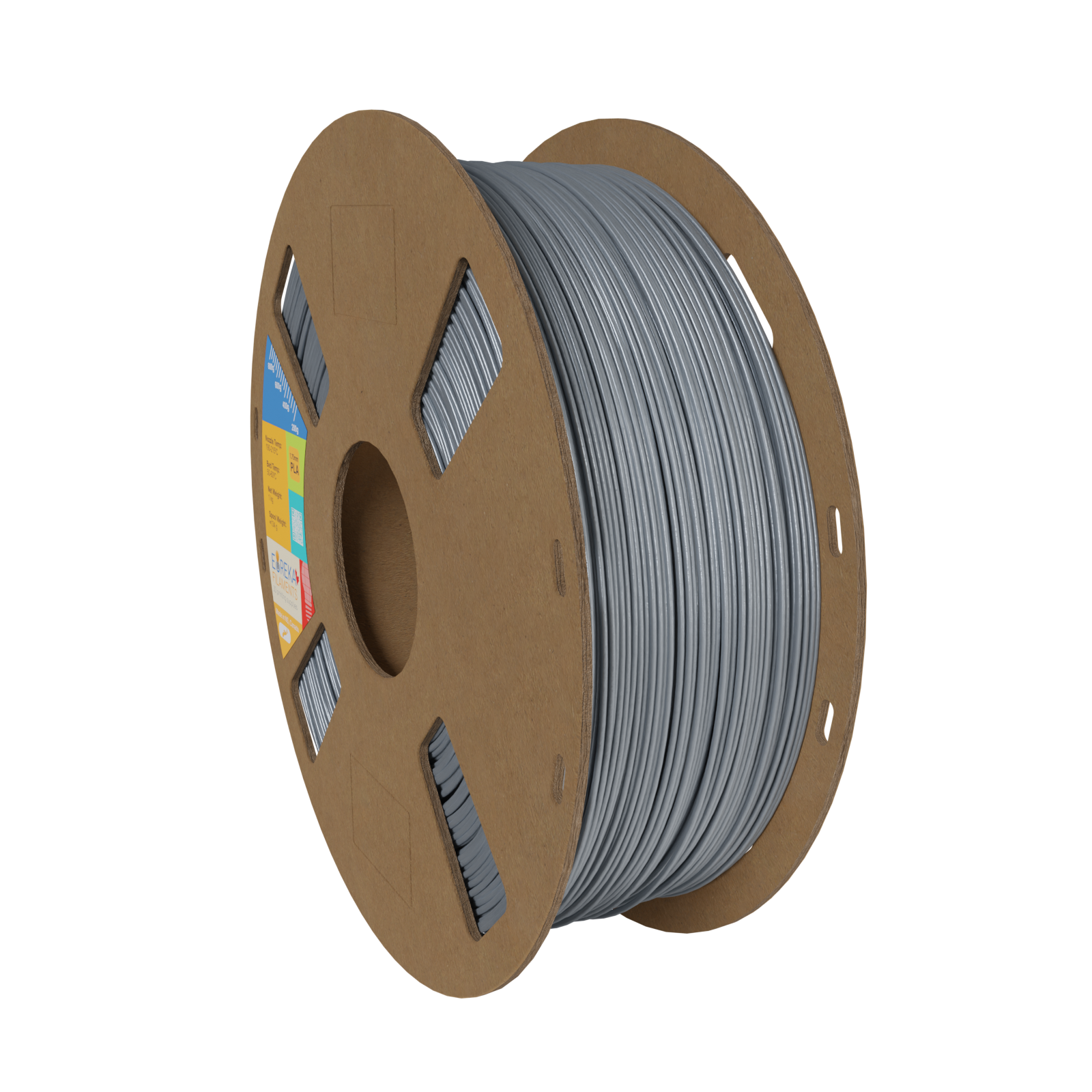EurekaFil Silver Silk 4043D 1.75mm PLA Filament 1kg