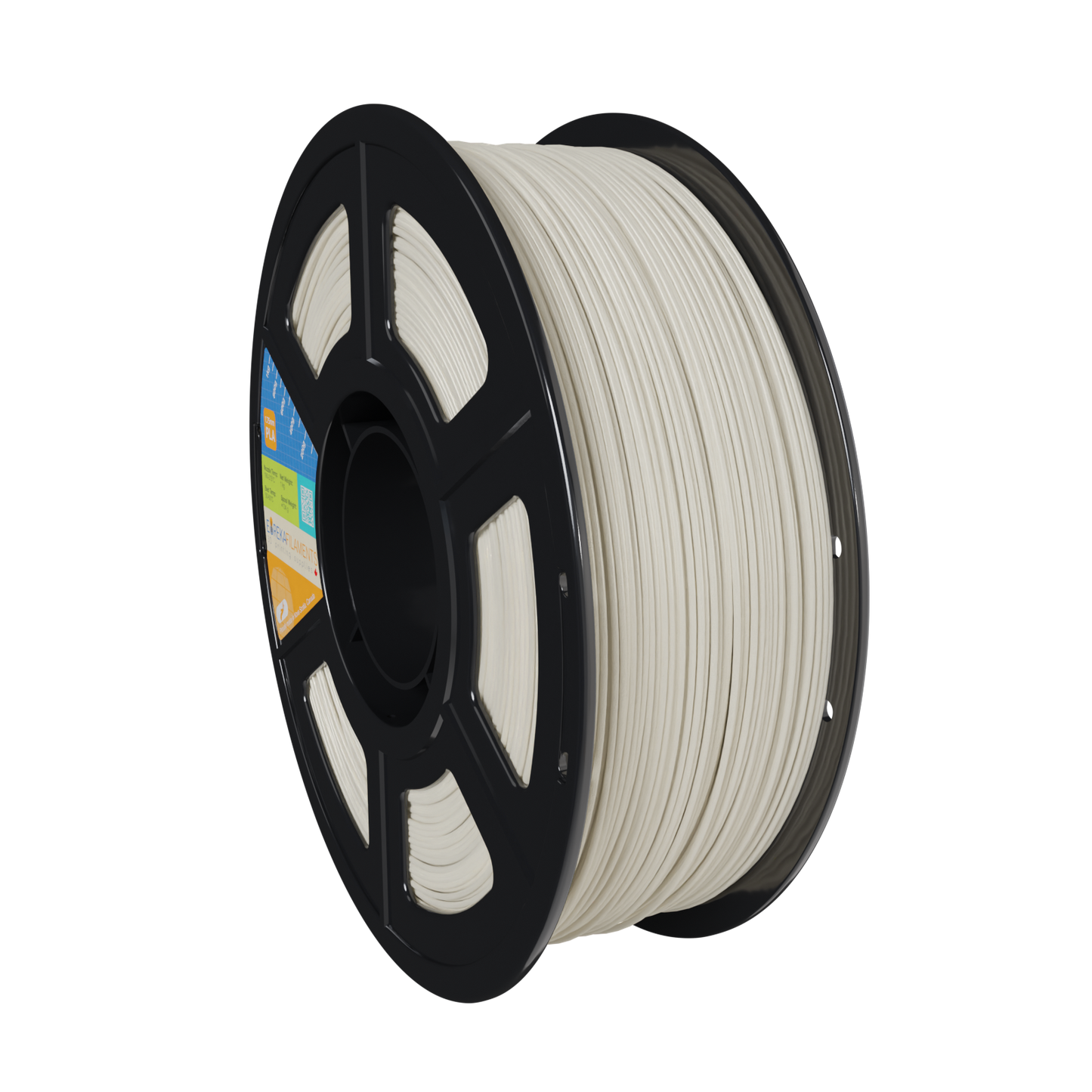 EurekaFil White 4043D 1.75mm PLA Filament 1kg